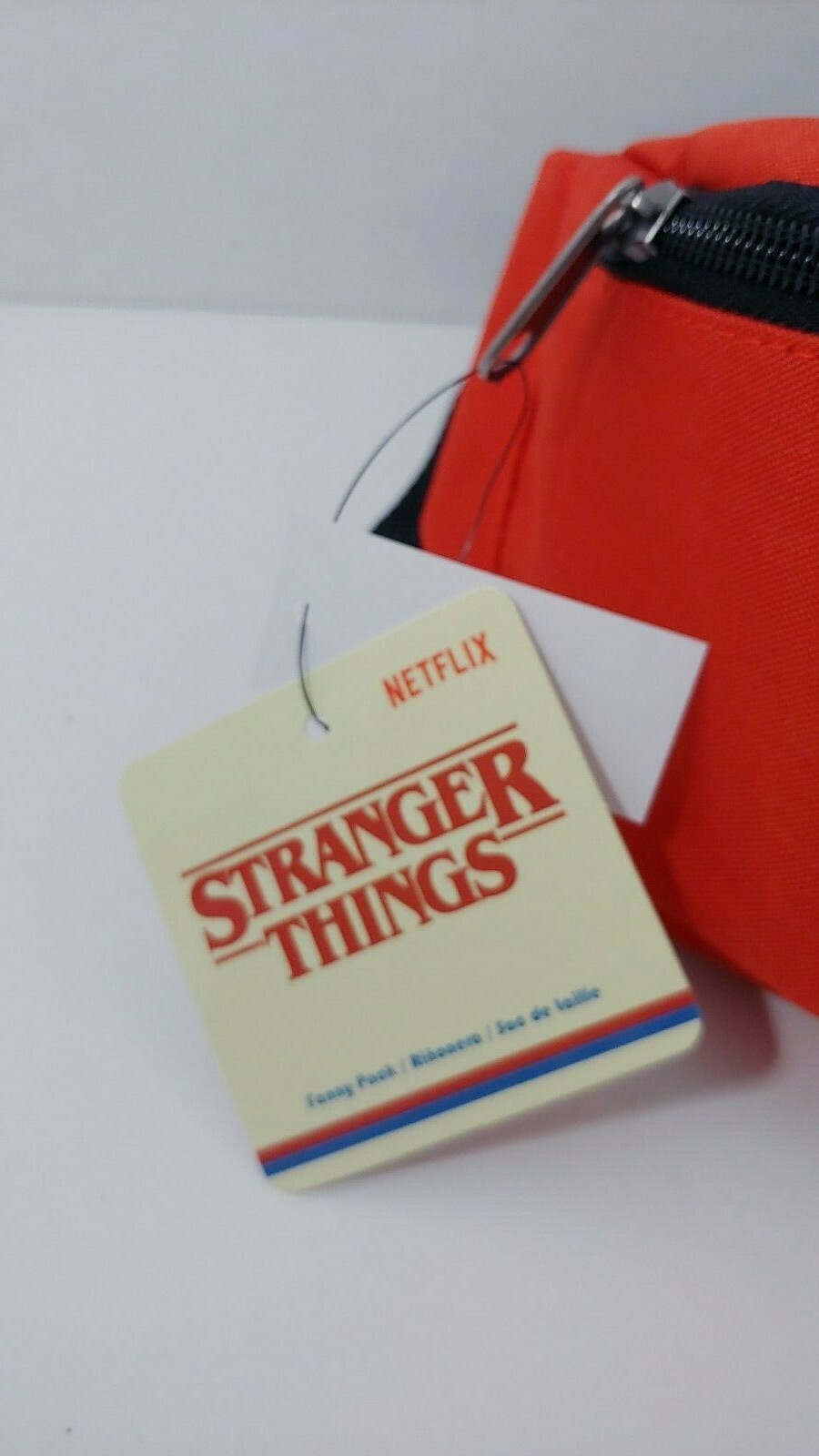 Stranger Things retro 80s Hawkins peace sign Red Fanny pack bum bag Funko NEW