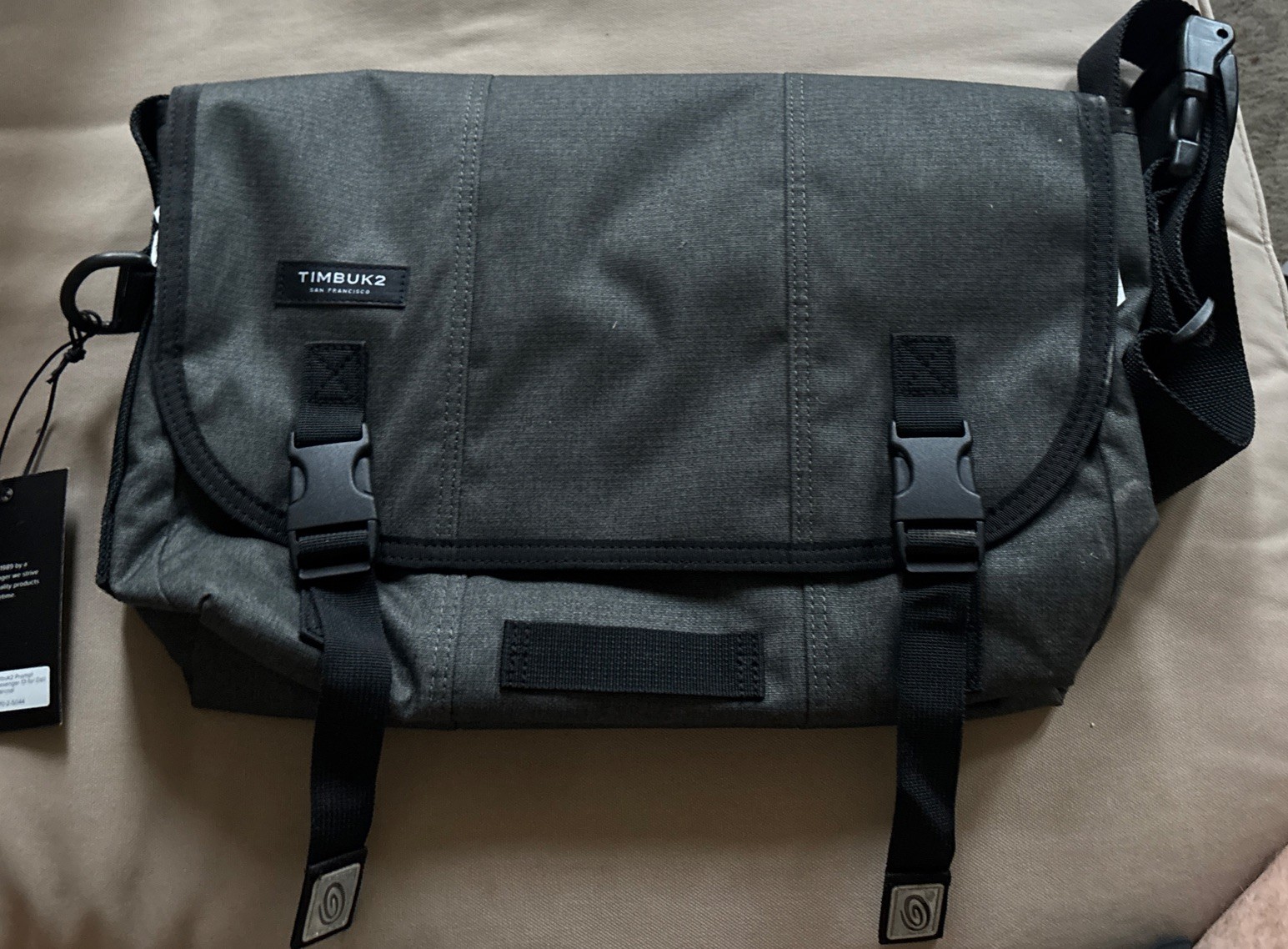 Timbuk2 Dell Classic Prompt Messenger Bag Charcoal