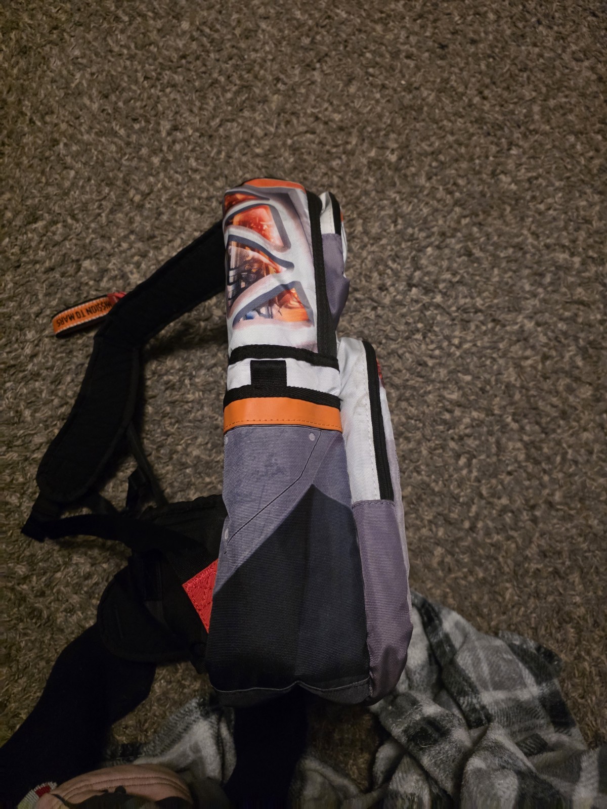 Sprayground Mission to Mars Buzz Aldrin Solar Charging Backpack – RARE