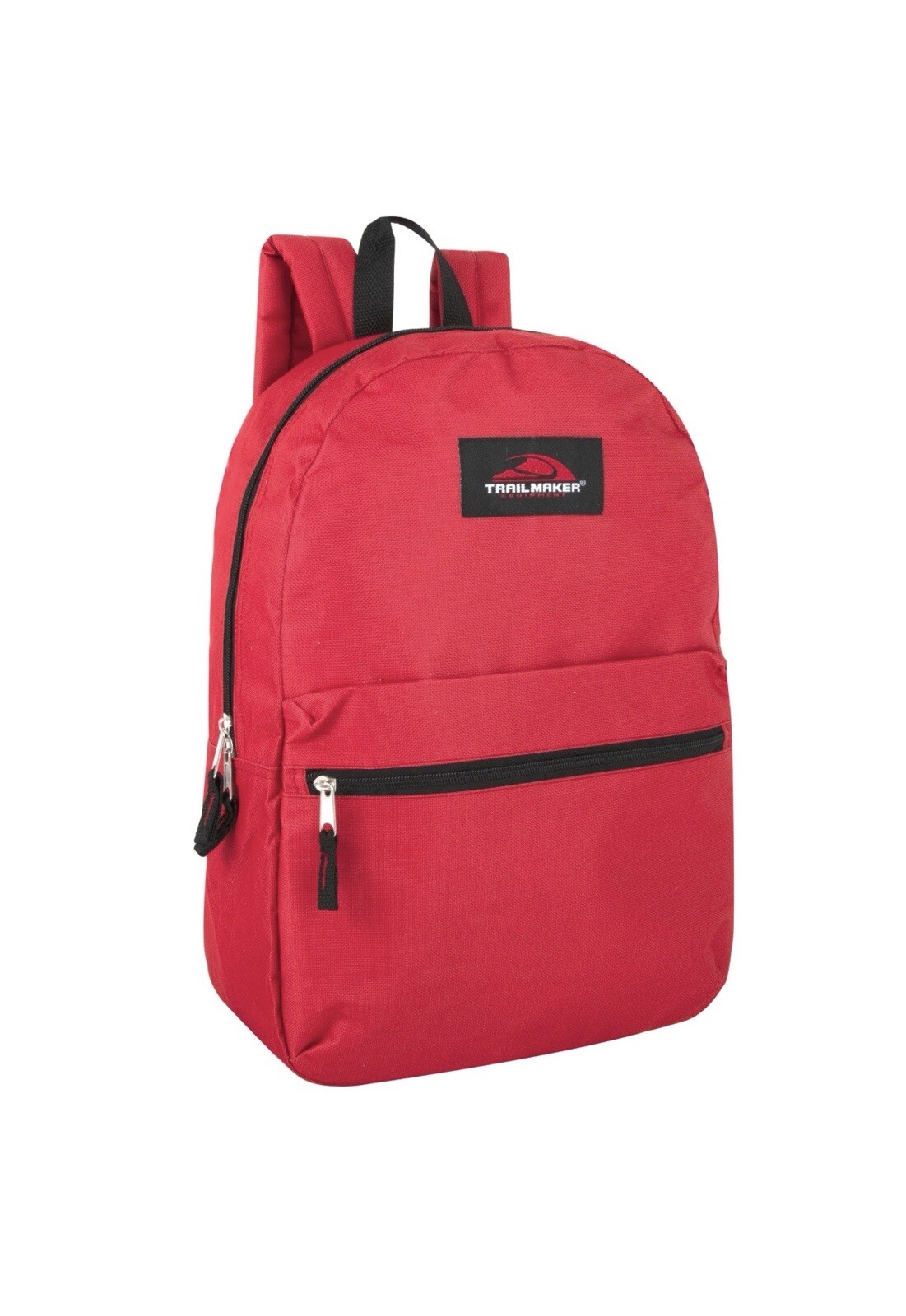 Lot of 24 Wholesale Bulk 17″ School Backpacks Trailmaker Red