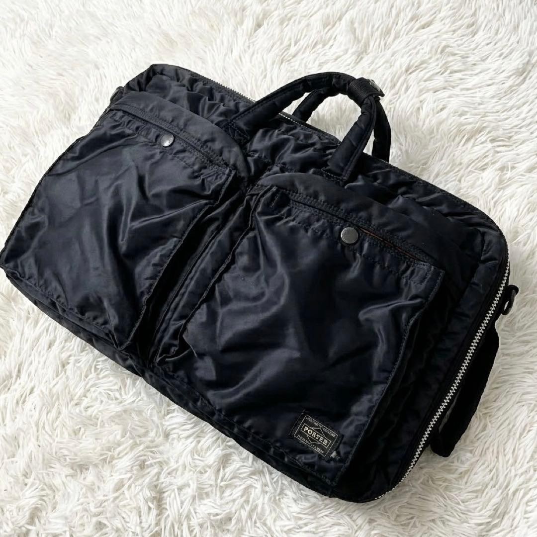 Yoshida & Co. PORTER PORTER TANKER 3-Way Business Bag Briefcase