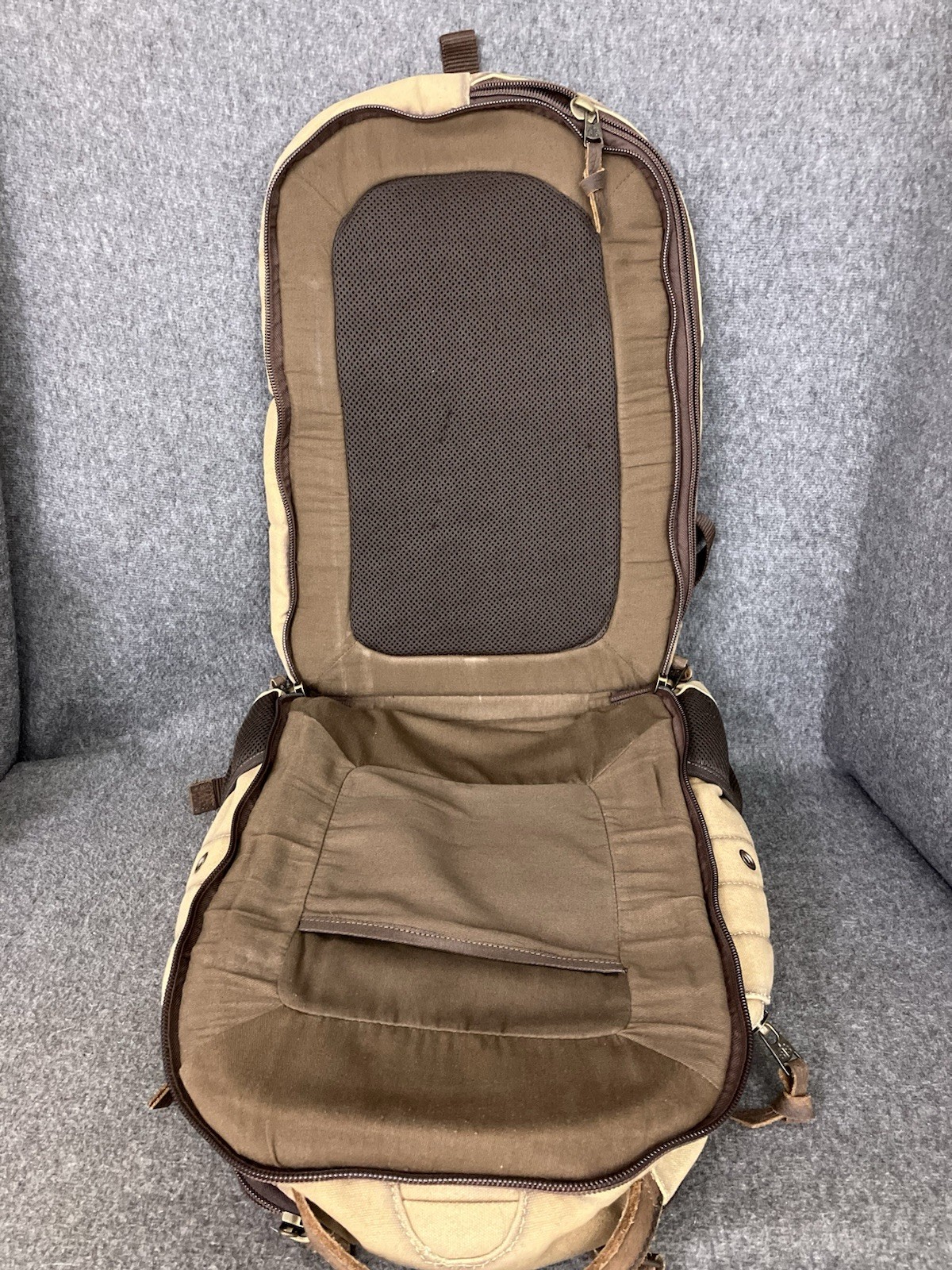 STS Buffalo Creek Theo Backpack Western Canvas Leather Laptop Conceal – ISSUES