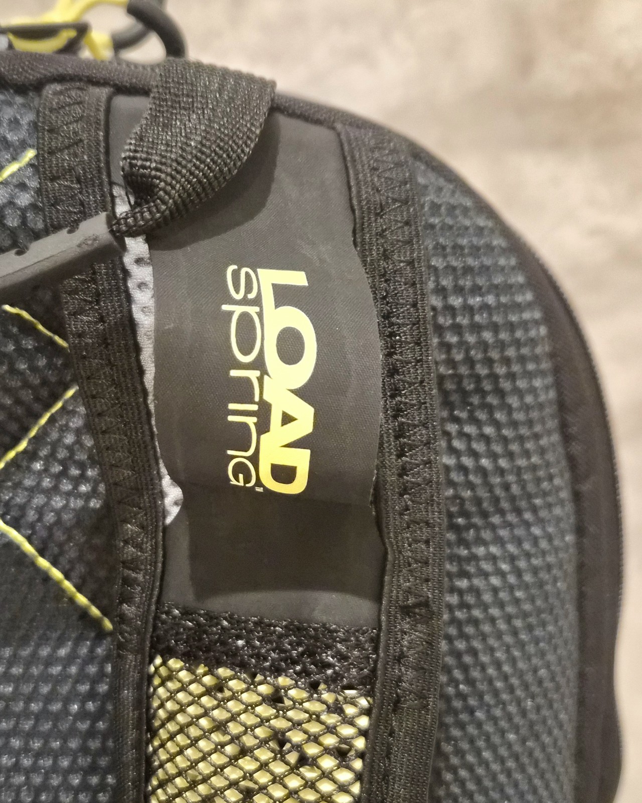 Adidas Backpack Blue Black Neon Yellow Laptop School Hiking Travel Daypack EUC