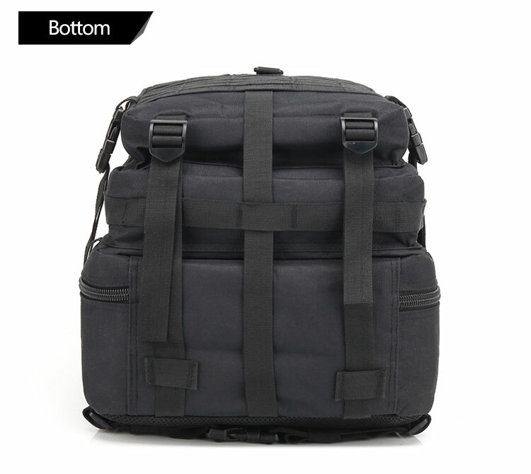 Tactical Backpack 45L Large Rucksack 3 Day Outdoor Military Bag Travel Hiking US