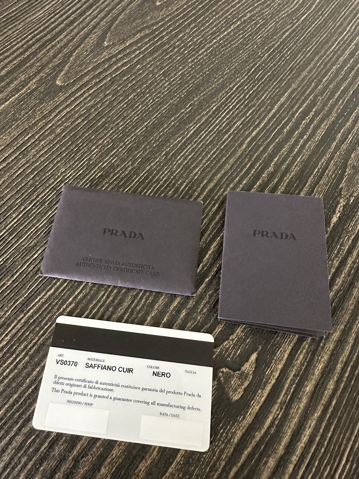 Prada Saffiano Leather Duffle Bag
