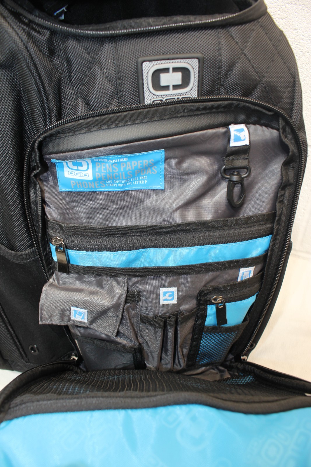 NWOT UNUSED NEW OGIO Epic Pack Backpack Black Laptop Backpack 17″ – advertising