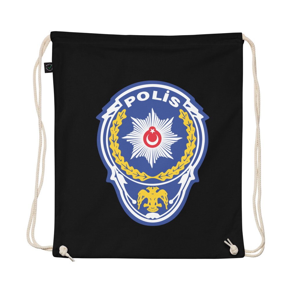 Organic cotton drawstring bag
