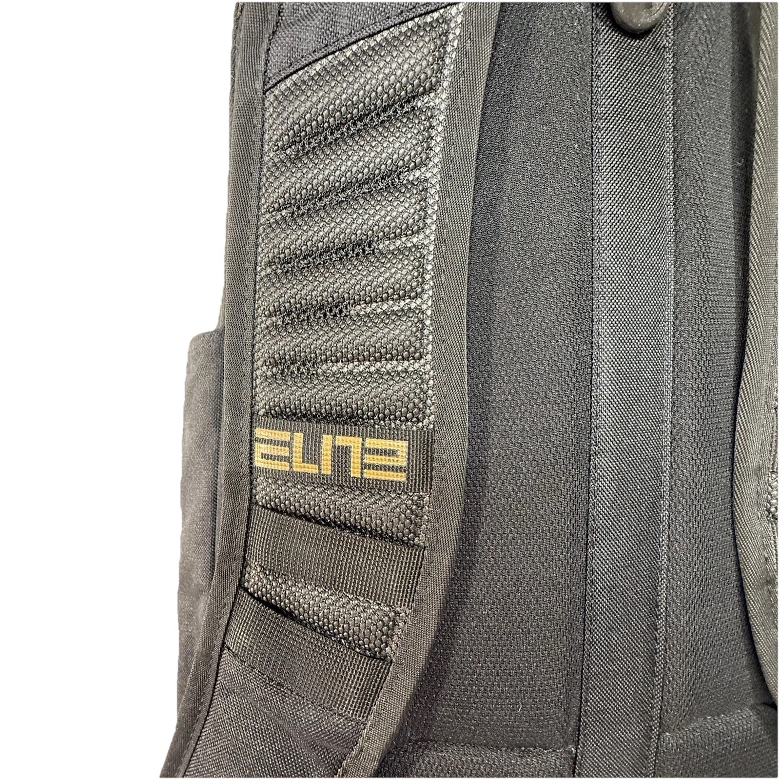 Nike Hoops Elite Pro Backpack BA5554-011 Black Gold Basketball Gym Bag