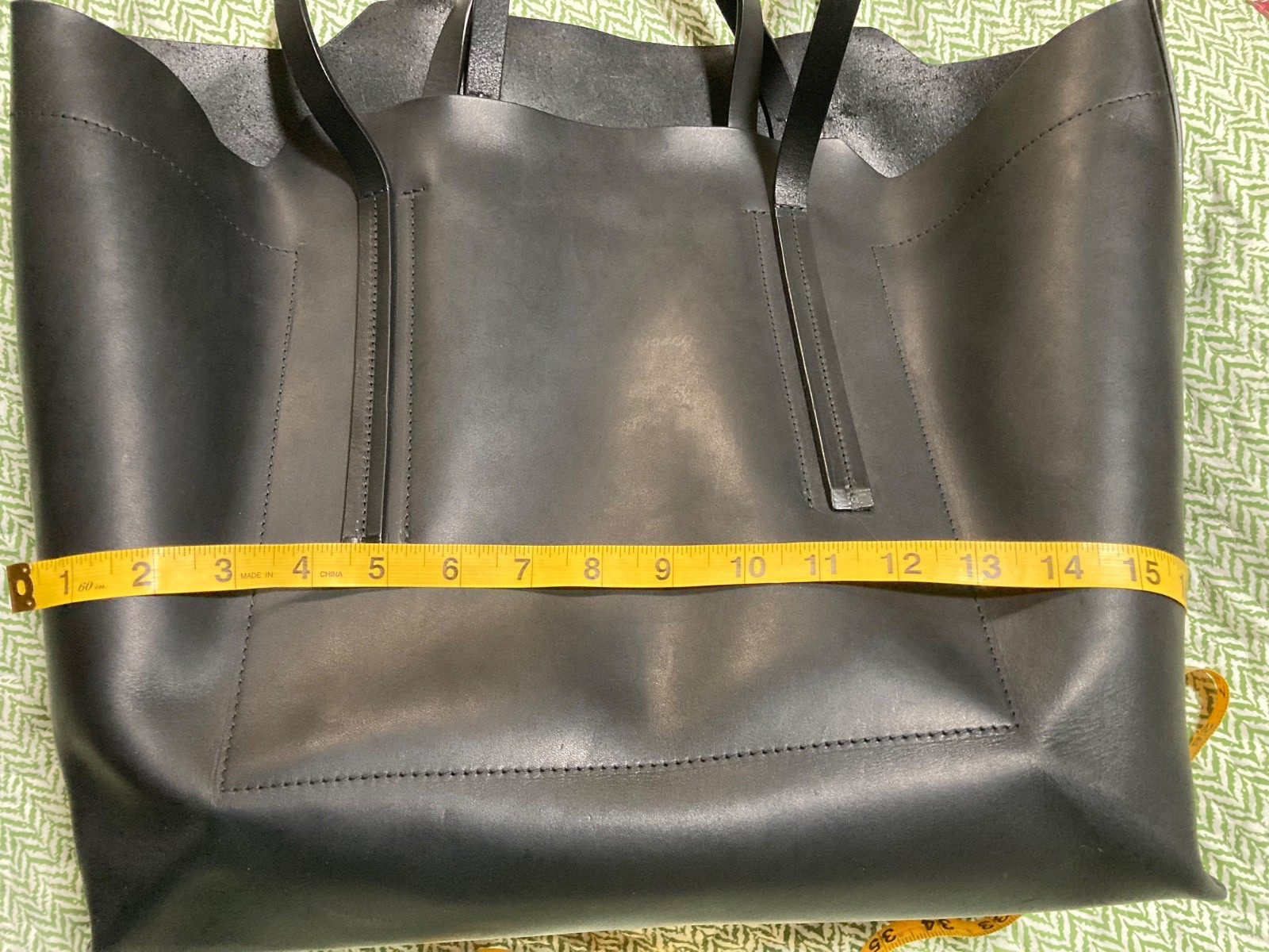 Rick Owens leather tote bag