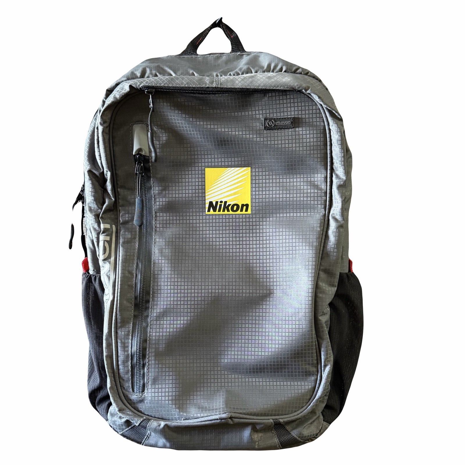 Nokia Logo Backpack Elleven Lunar 15” Tech Laptop Bag Padded Lightweight Gray