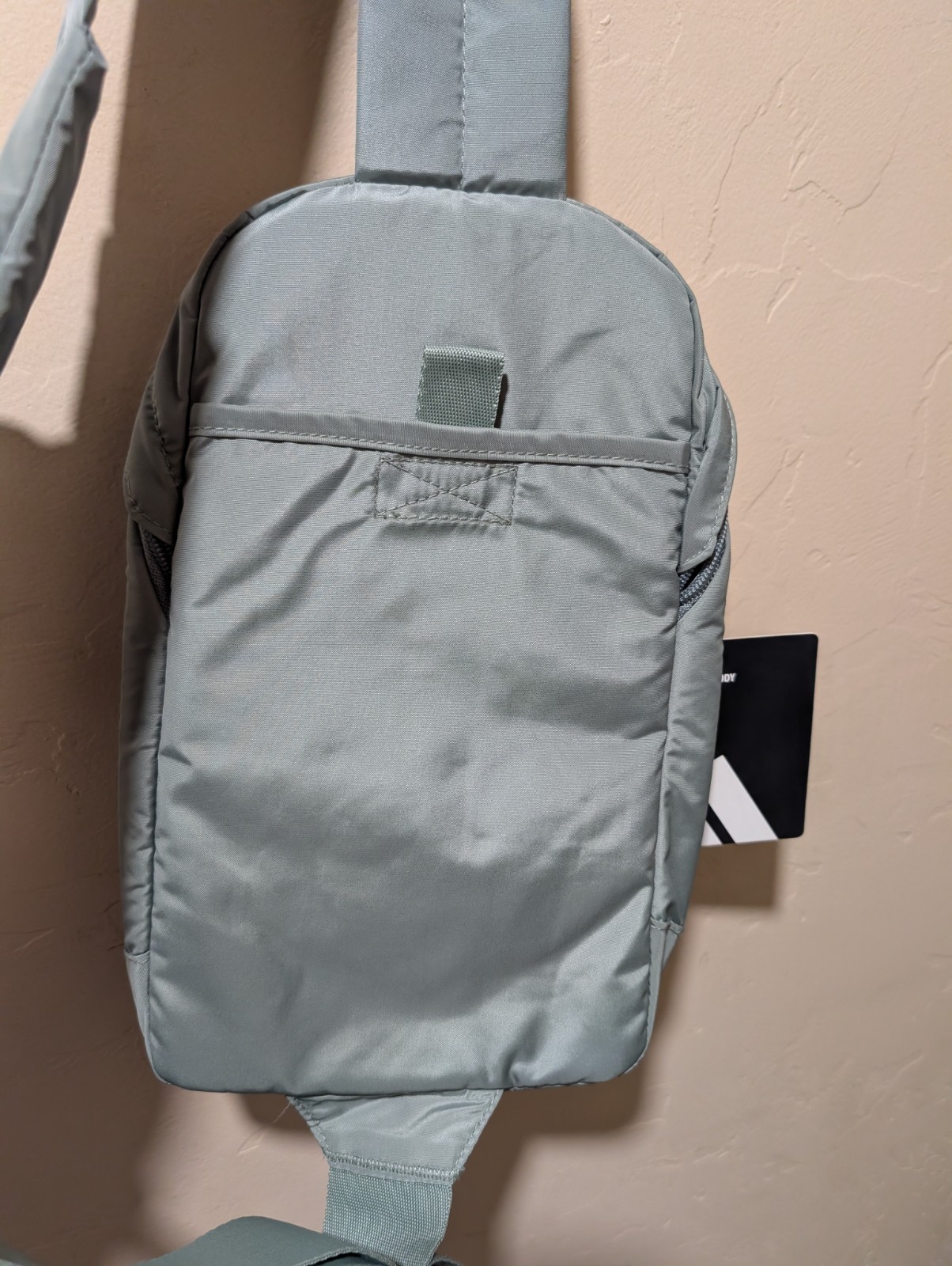 NWT Adidas Essentials 2 Sling Crossbody Sage Green Sling Bag