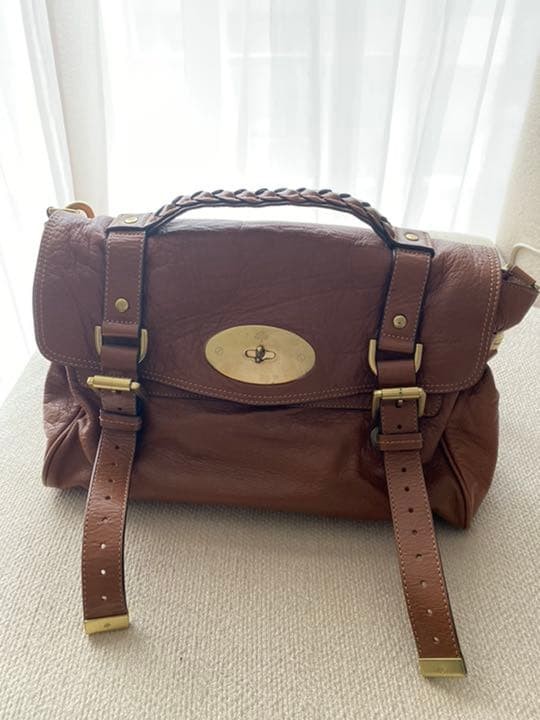 Mulberry Shoulder Bag, Leather, Adjustable Strap, Used