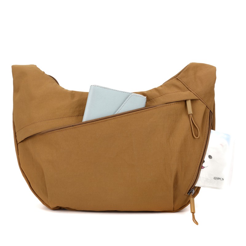 Men’s Women’s Shoulder Bag Business Casual Crossbody Bag Waterproof Multi Pocket