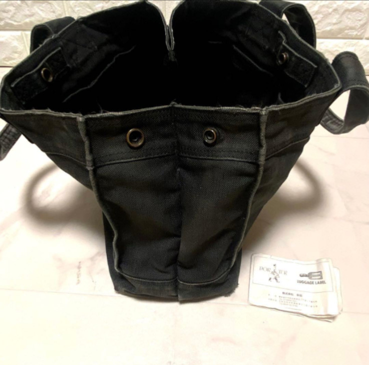 Yoshida Porter SMOKY Tote Bag S Black Made in Japan