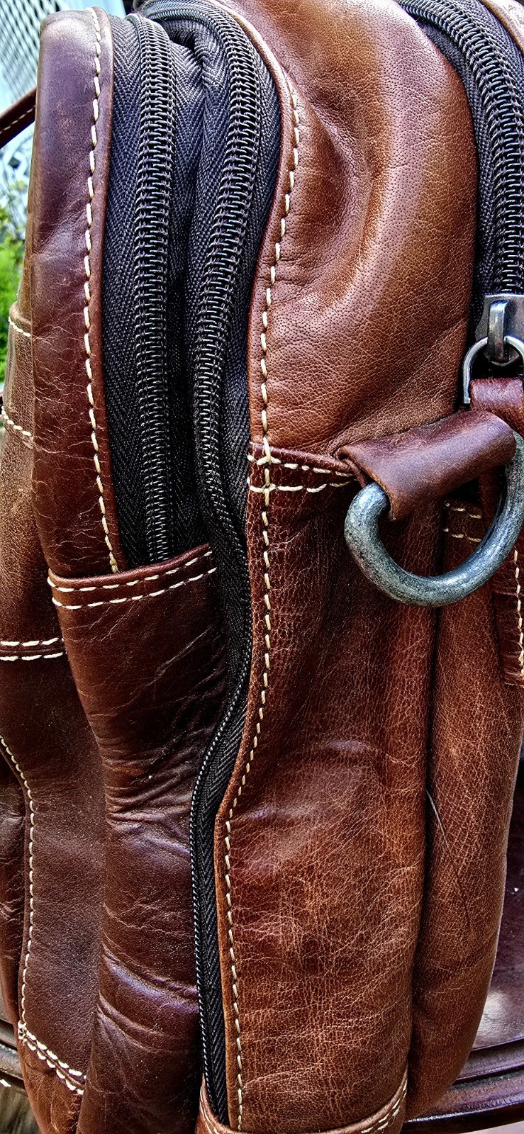 Alpenleder Genuine LEATHER Bag Germany Messenger-Laptop-Business