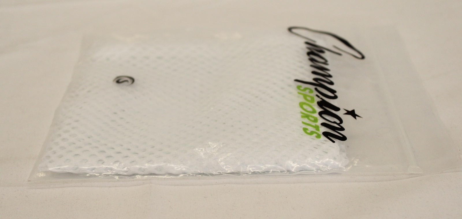 Champion Sports Mesh Drawstring Equipment Bag EG7 White Size 24×36 NEW