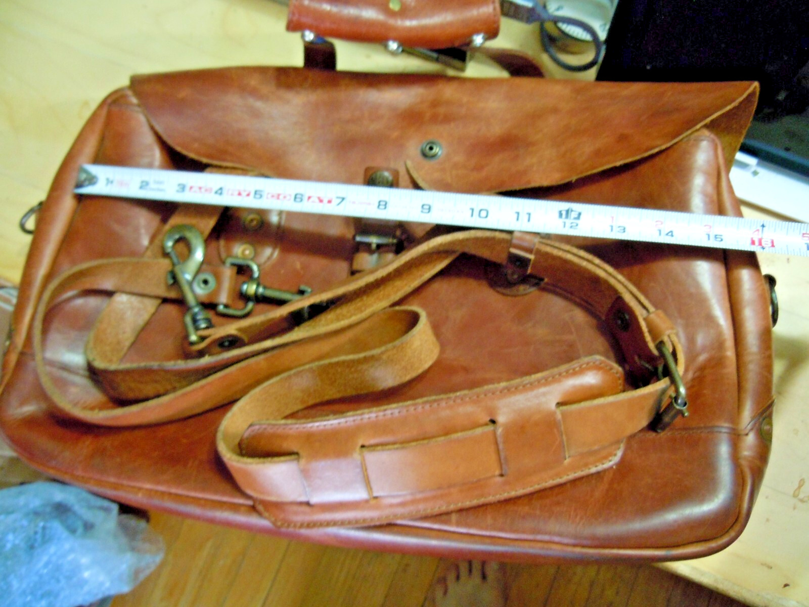 VTG Auth Whipping Post WP Standard Bison Concealed Carry Briefcase USA #2