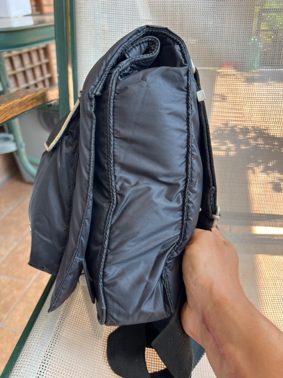 BELSTAFF Shoulder bag multipockets Waterproof Malenotti