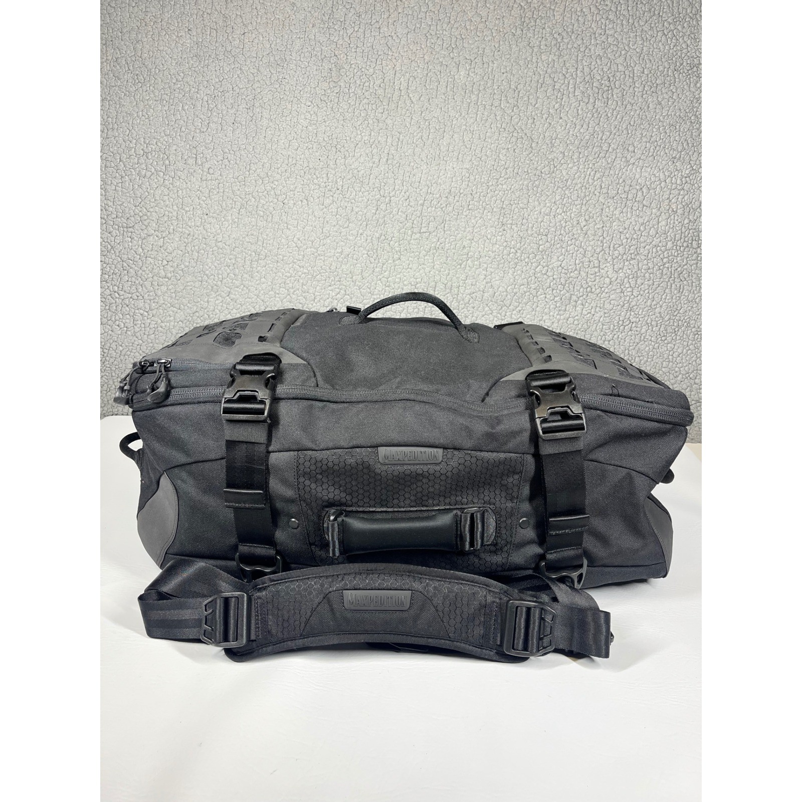 Maxpedition Ironstorm Adventure Travel Bag Black Tactical Backpack Duffel AGR