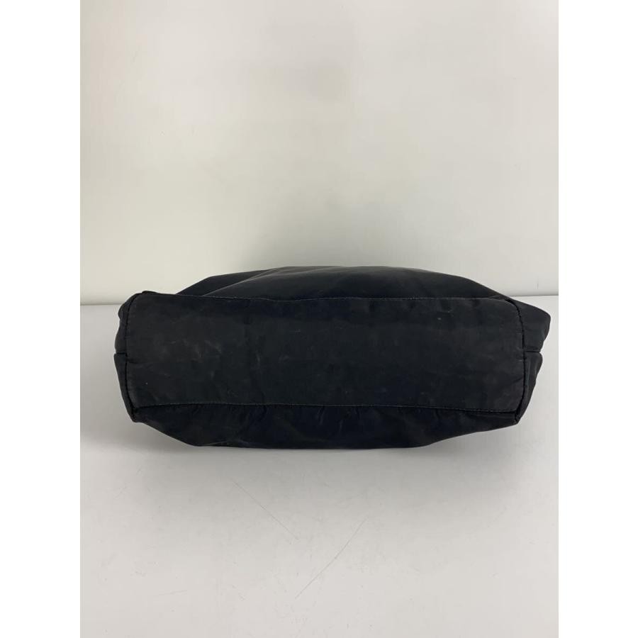 PRADA Black Nylon Tote Bag Men Double Handles 29cm x 26cm x 10cm Auth