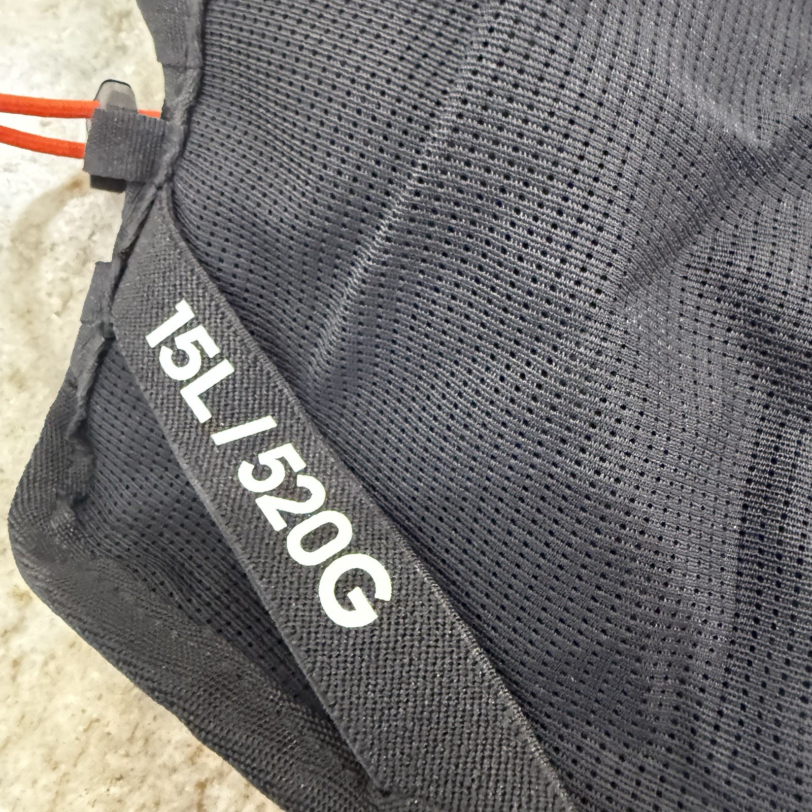 Adidas Terrex Backpack Black Orange Bag Pack Hiking 15.6L Camping IN4656 Medium