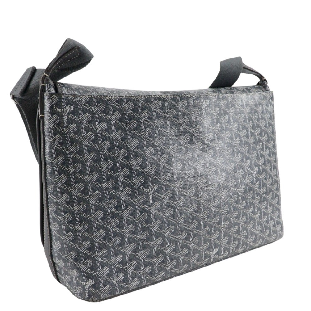 GOYARD Capecian MM Shoulder Bag CAPETIMMLTY51CG51P gray PVC unisex