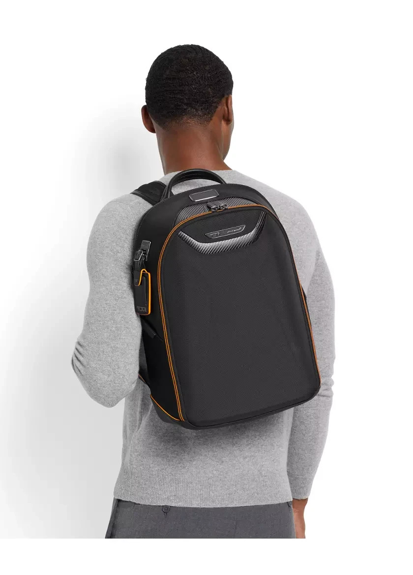 Authentic TUMI McLaren Velocity Backpack Black CX6 Carbon W/Tags $1,195 Retail