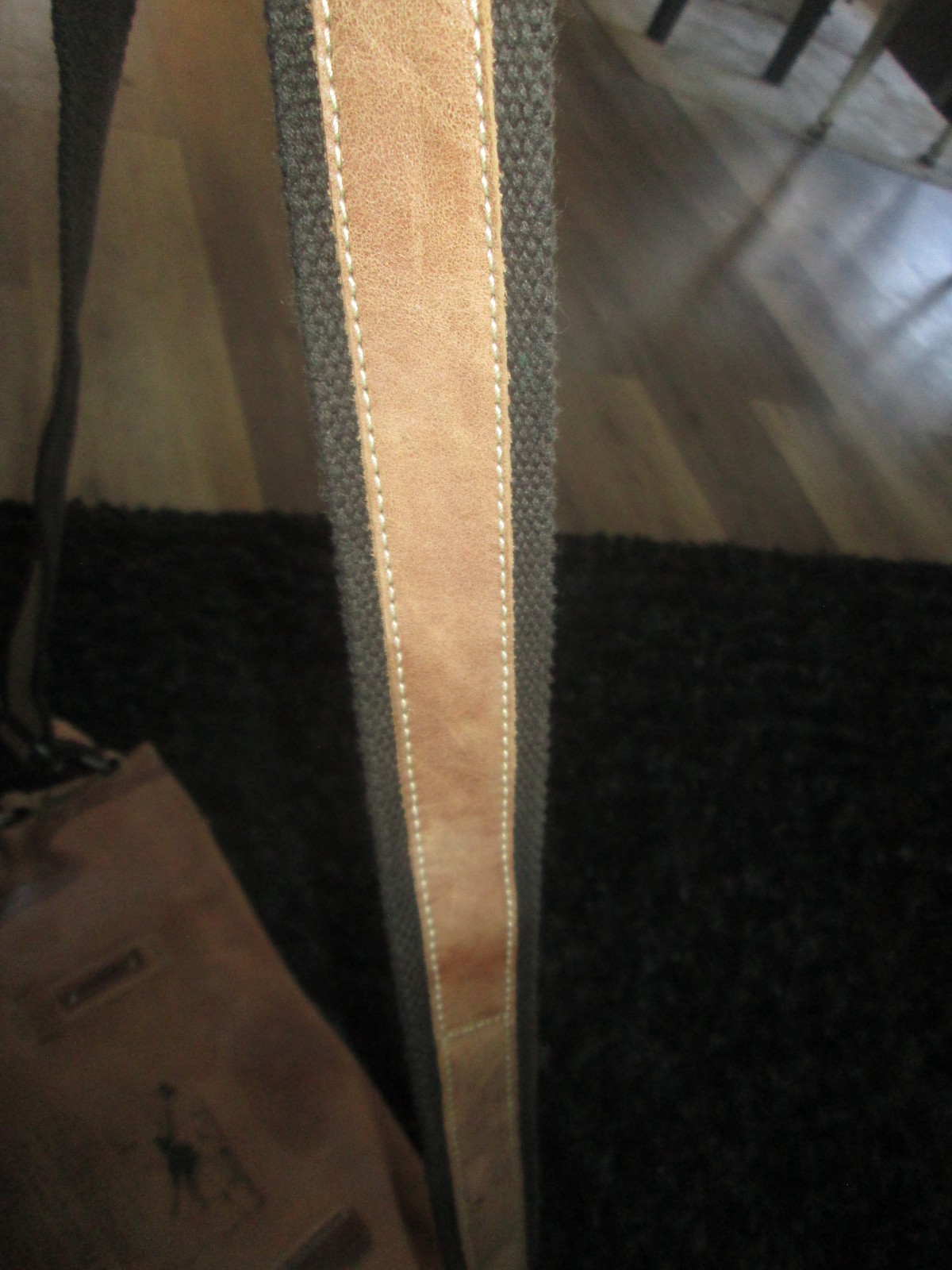 RARE VINTAGE LANDLEDER GERMANY DISTRESSED LEATHER MESSENGER BRIEFCASE BAG, LQQK!