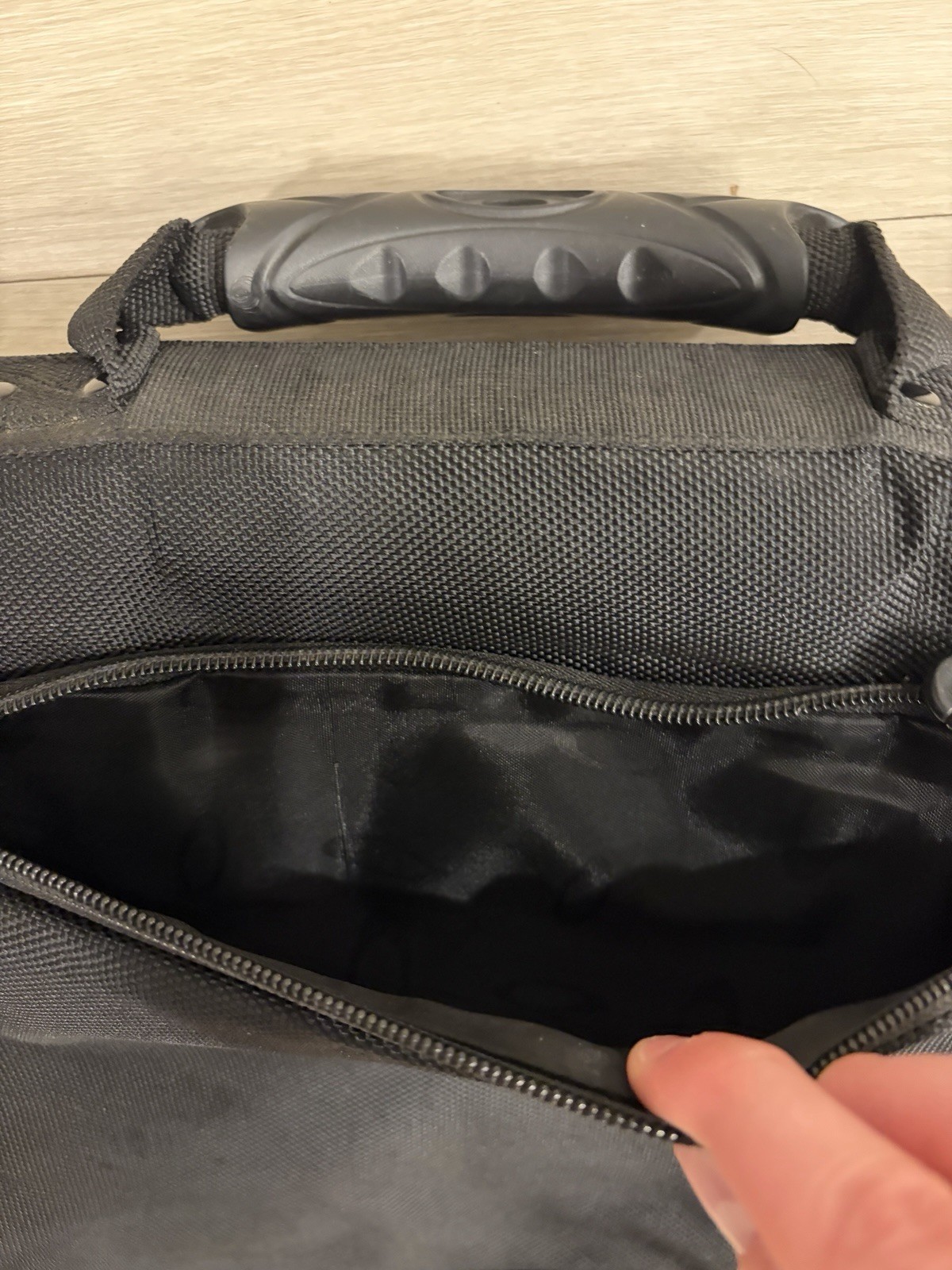 Vintage Oakley Software Computer Tactical Field Gear Laptop Briefcase Bag Y2K