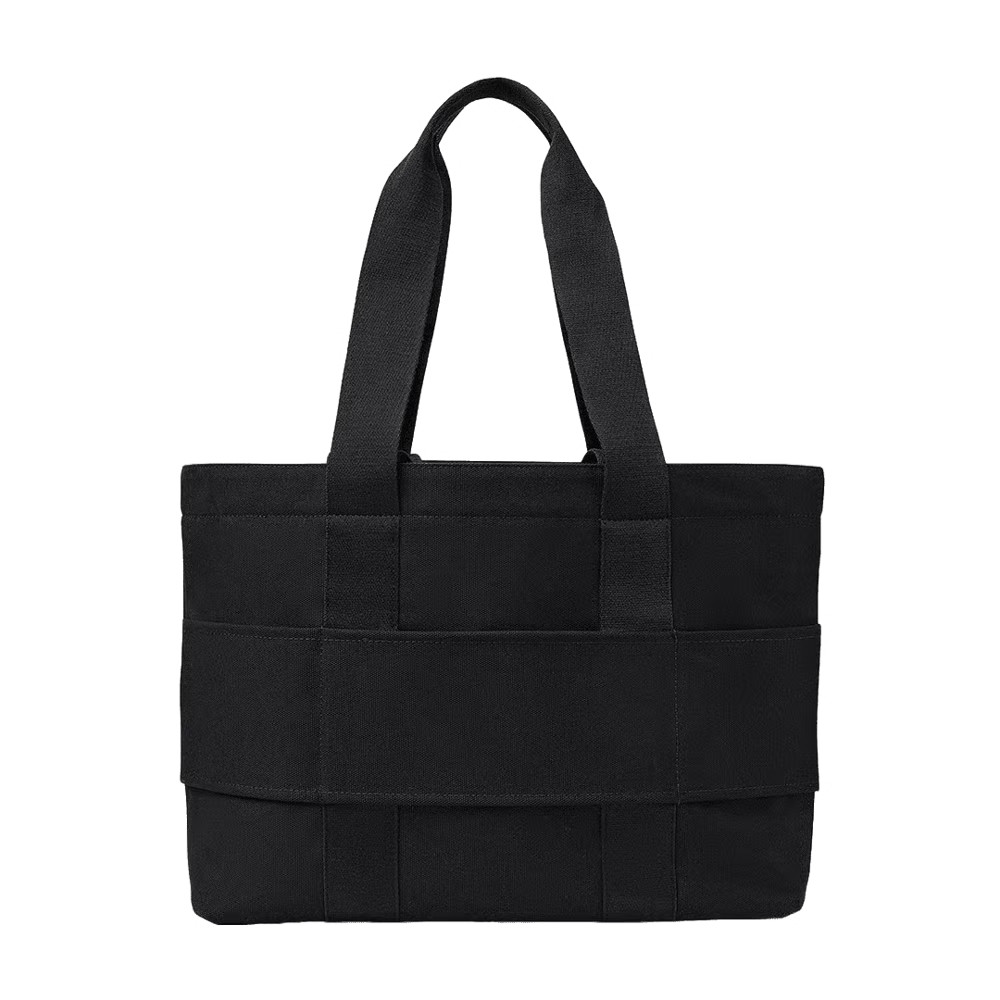 NWT JULY Everyday Large Tote – Black Canvas Bag 16.1″ W x 11.8″ H x 6.5″ D $155