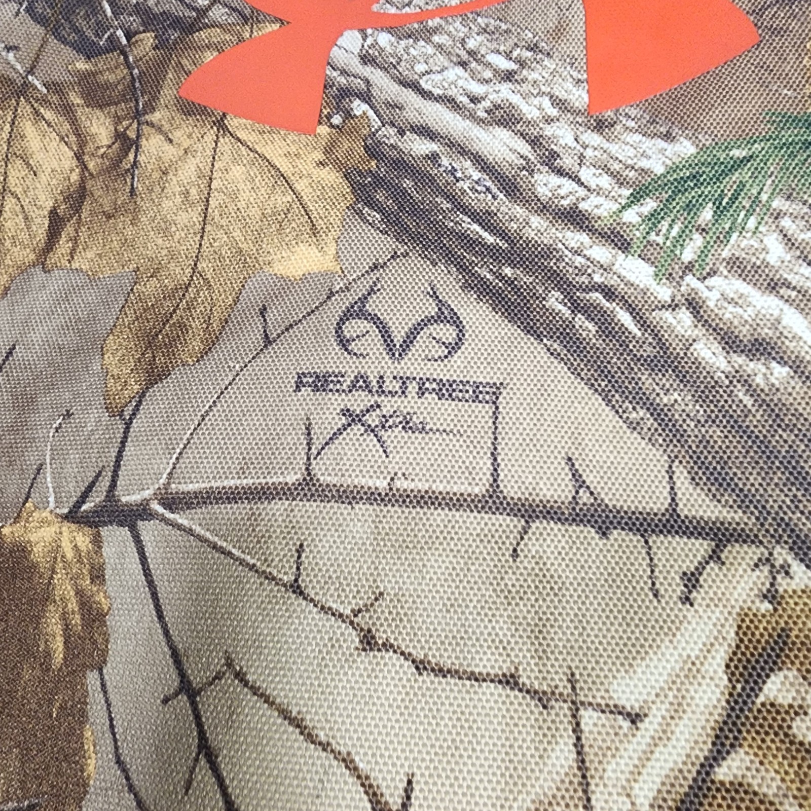UNDER ARMOUR Drawstring REALTREE CAMO Backpack Sack UA Gym / Hunting Bag