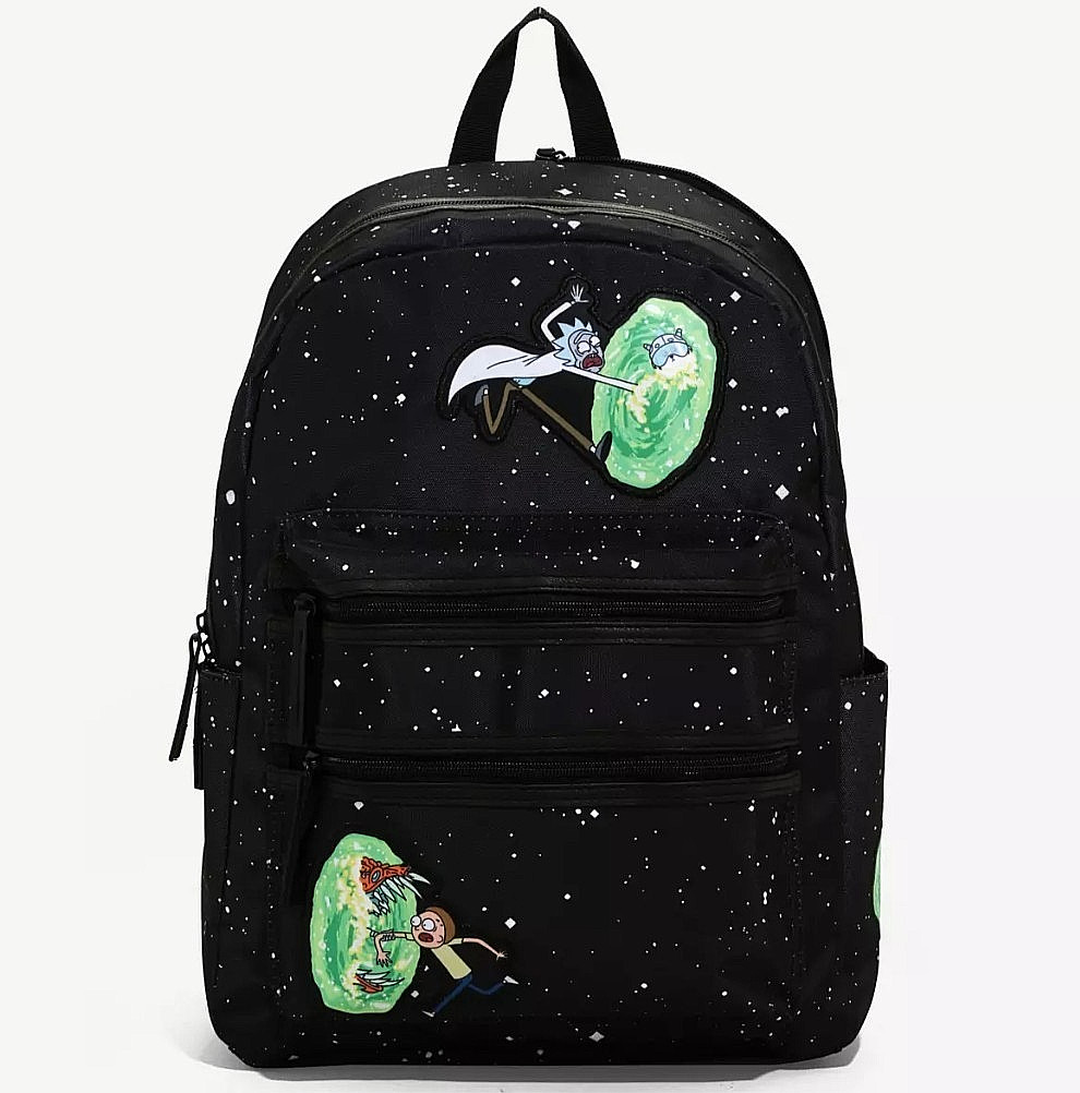 BRAND NEW Rick & Morty Space Portal Backpack