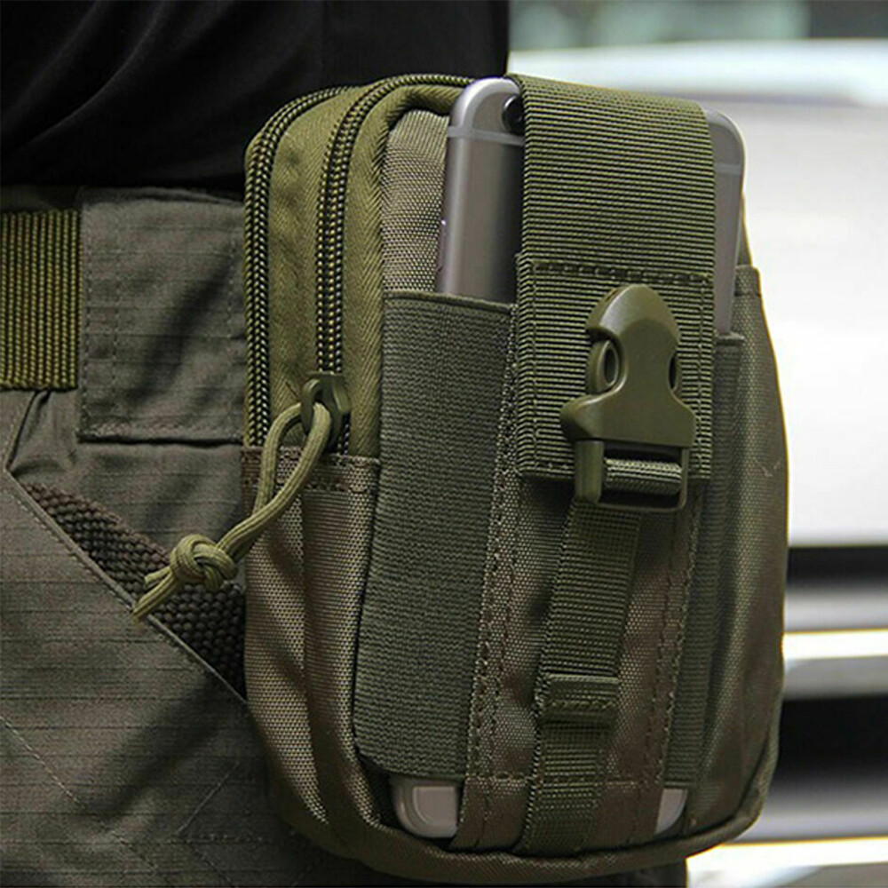 Tactical Waist Fanny Pack Belt Bag Phone Pouch Military Outdoor Camping Hiking