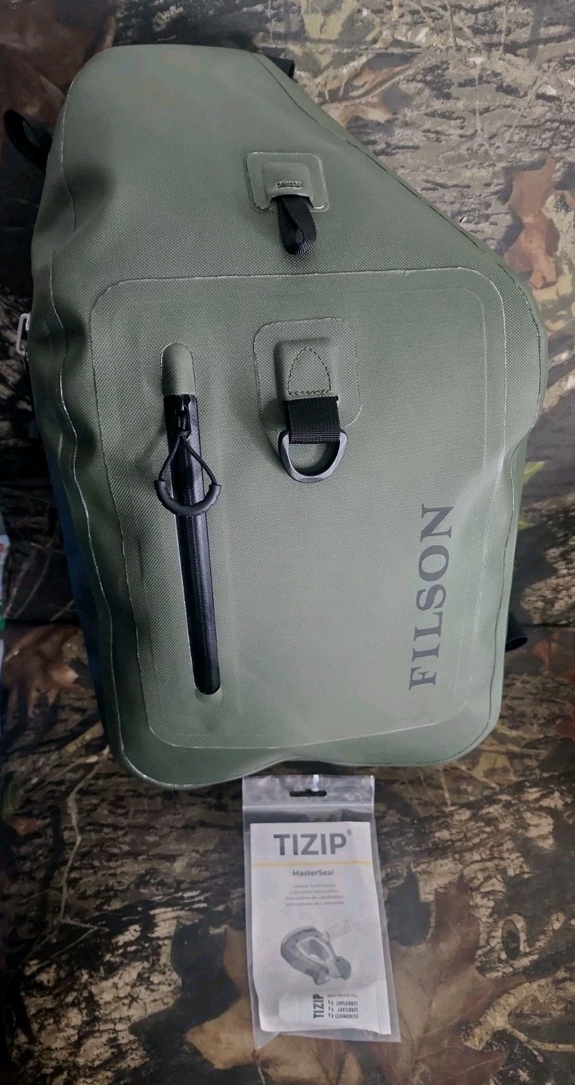 NWOT FILSON 20L WATERPROOF DRY SLING PACK BAG BACKPACK BOAT FISHING MOTORCYCLE H
