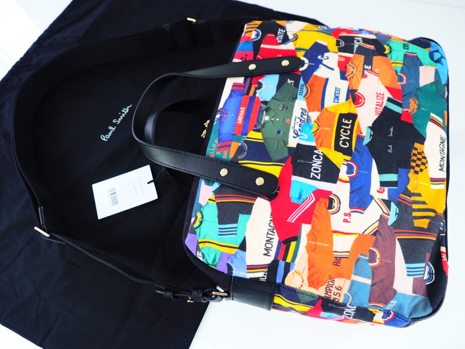 Paul Smith Laptop Bag Messenger Folio Bike Cycle Cycling Jersey NWT RRP £375.00