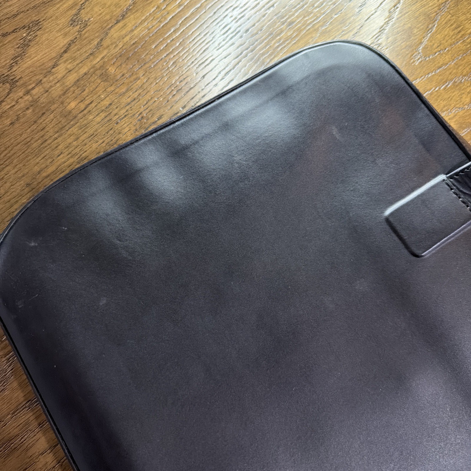 Bellroy Designers Edition Leather Laptop Briefcase Black Work Messenger Bag