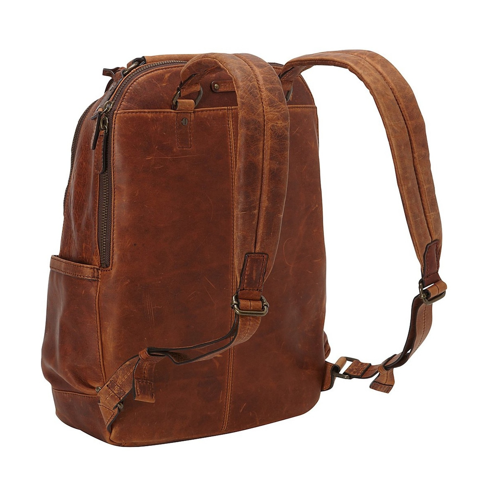 FRYE Logan Backpack Backpack Cognac Antique Pull Up One Size
