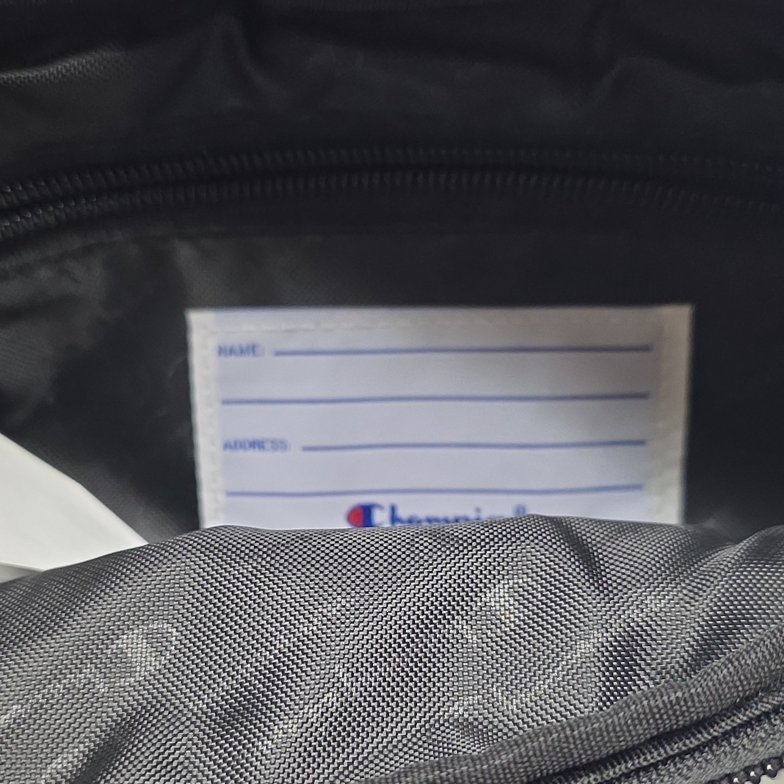Champion Black Fanny Pack