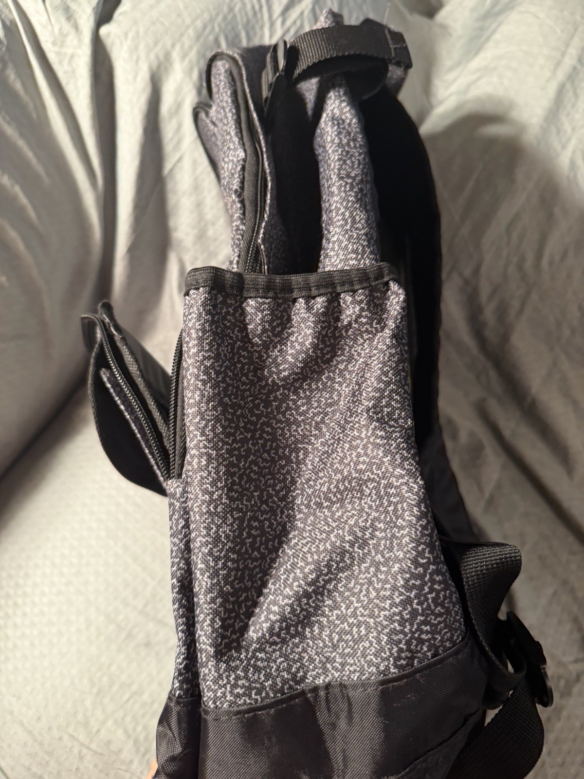 Eastsport Heather, Gray Backpack School Travel Laptop Book Bag Multi Pocket