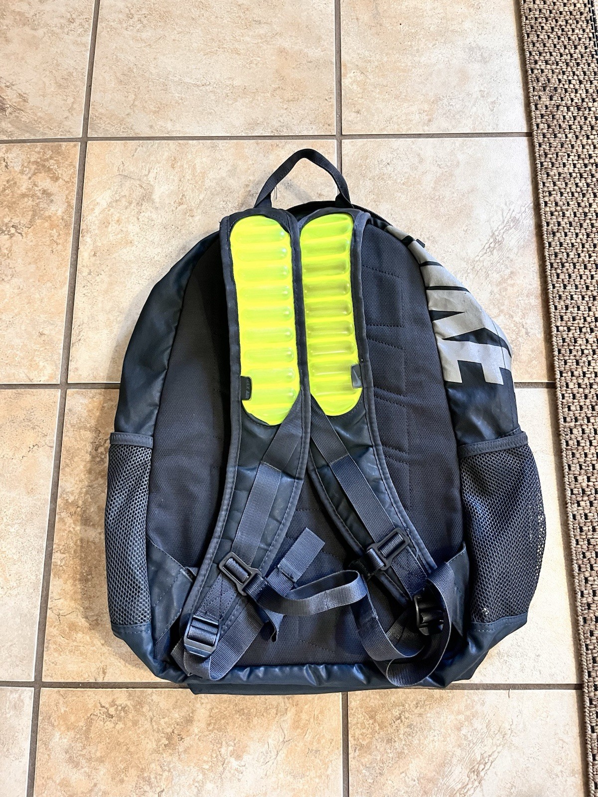 Nike Max Air Gray Large Backpack Unisex Pre-owned