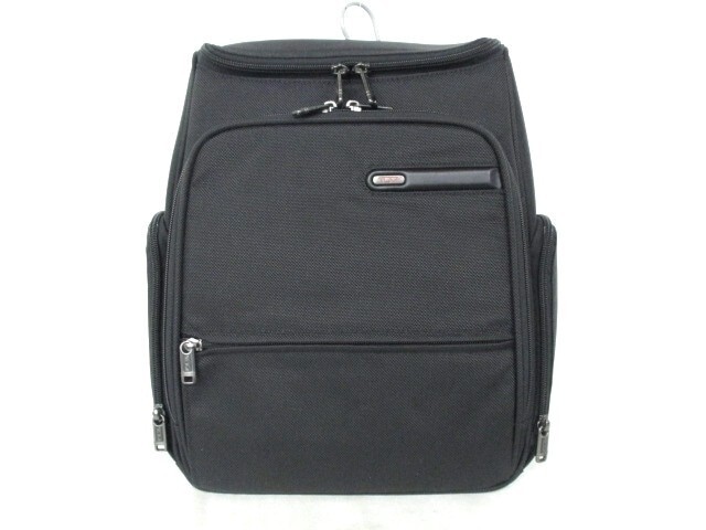Tumi X5303 Unisex Black Ballistic Nylon Laptop Backpack 15x13x3.5 in