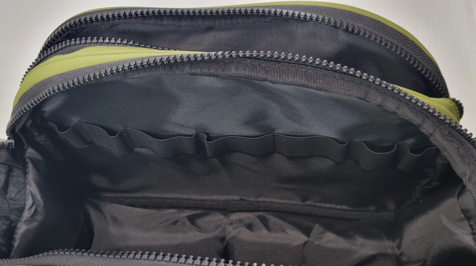 *Z1) Set of 2 Atley James Olive Green Travel Bags Toiletry Laptop Backpack