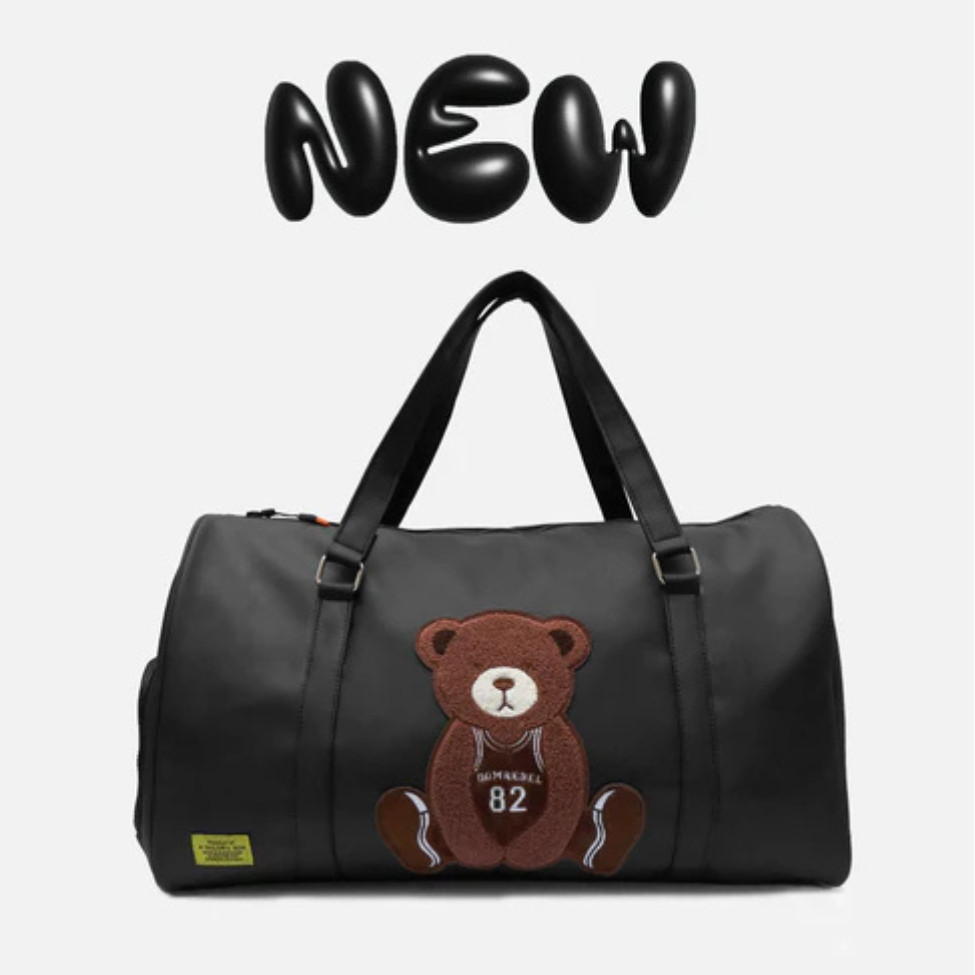 Premium Teddy Duffle Bag | Handcrafted Pure Leather Travel & Gym Bag for Men & W