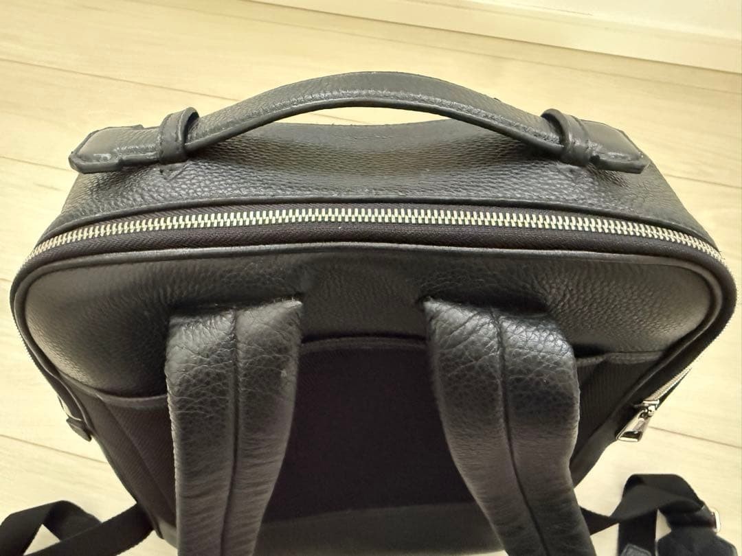 Bally CORNEL.O Leather Backpack Black 30cm 39cm 13cm From Japan
