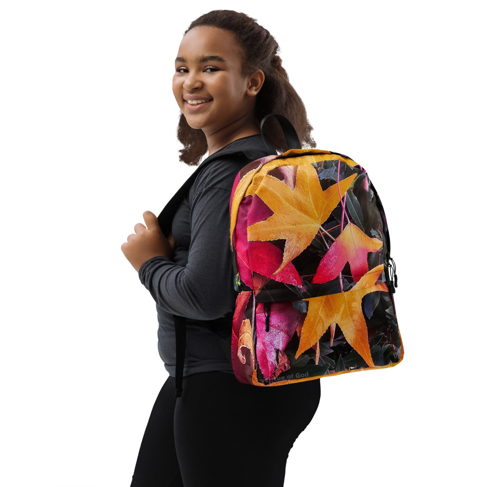 Vibrant Foliage Print 16″ Backpack Waterproof | Authentic Nature Photography
