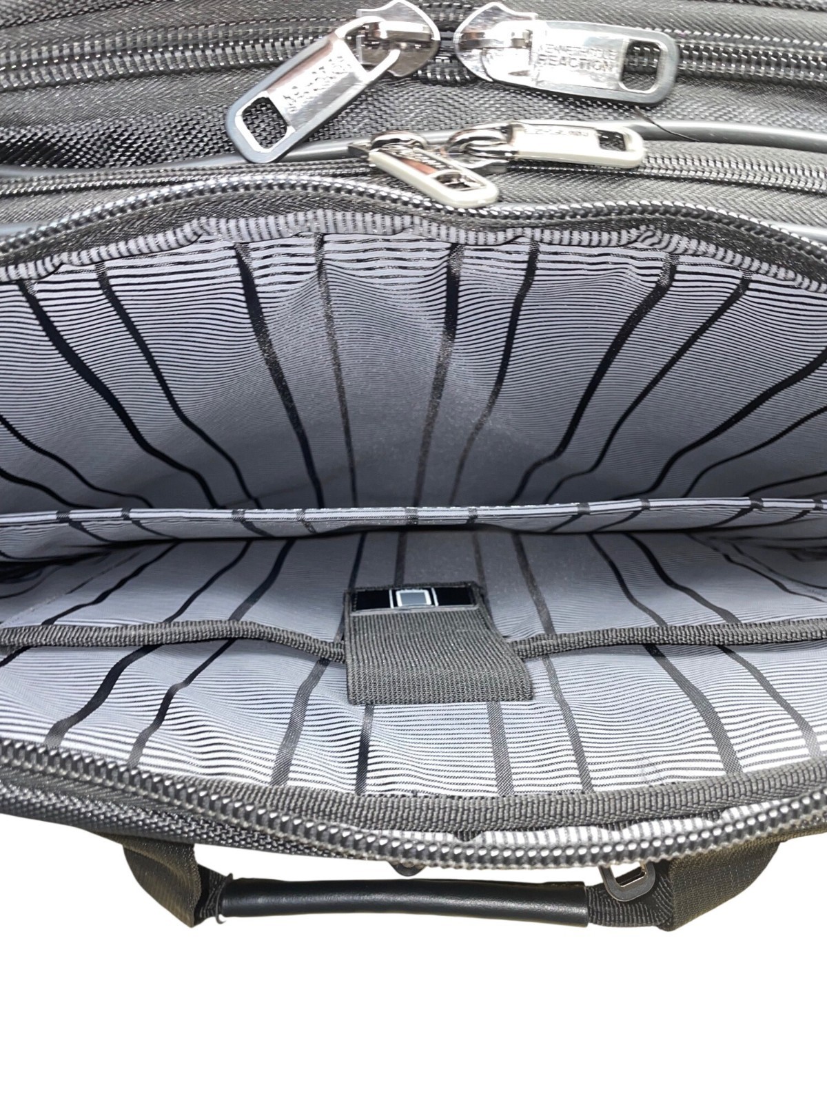 Kenneth Cole Reaction Men’s Black Nylon R-Tech 17.3” Laptop Business Case