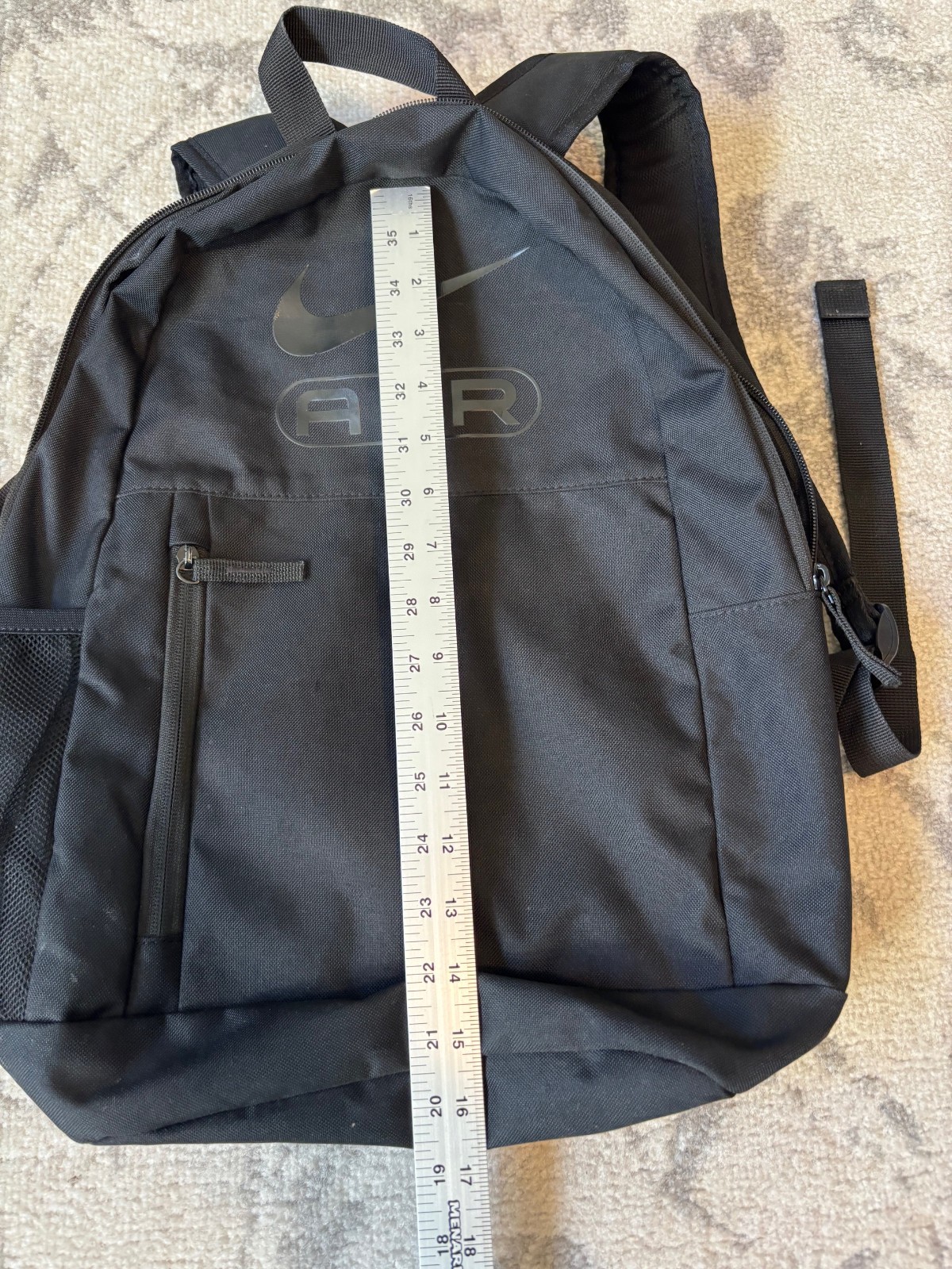 NIKE Backpack Elemental Classic Swoosh Logo Everyday Pack 15″x10″x5″