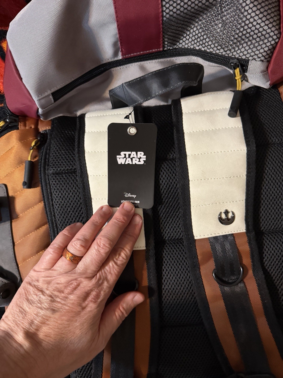 Star Wars Laptop Tech/ comic Con Backpack Heroes & Villains NWT RARE!!