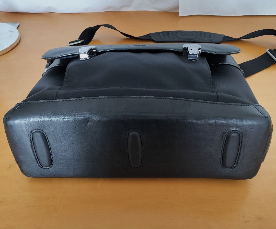 Tumi Formula T 2way Briefcase Circuit Leather FXT Black 40cm 30cm 12cm