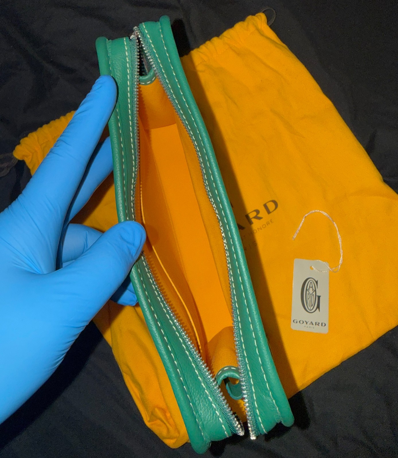 Goyard Jouvence Toiletry Pouch Coated Canvas MM -Green – 2024